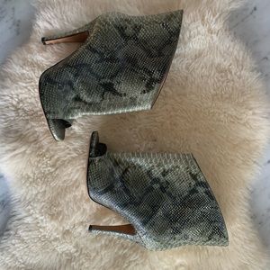 Maison Martin Margiela Python Ankle Boots